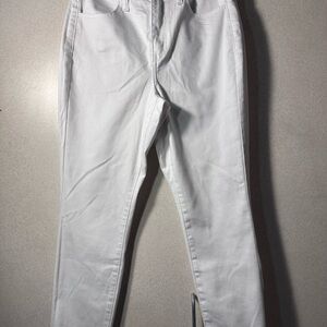 SO High Rise White Jeggings